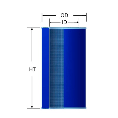 Габариты-Фильтр-элемент-Solberg-SW8211