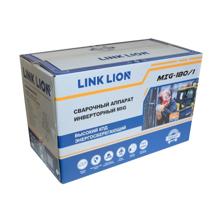 Сварочный аппарат инверторный LINK LION MIG-1801_коробка